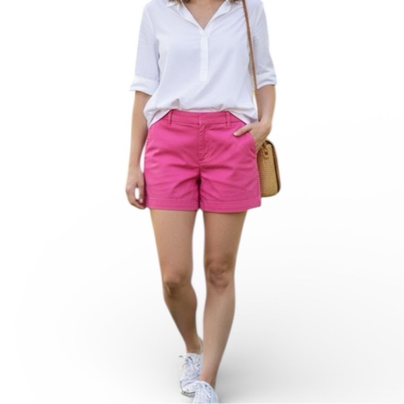 J. Crew Pants - J. Crew Casual Bold Pink Women's  Bermudas Shorts